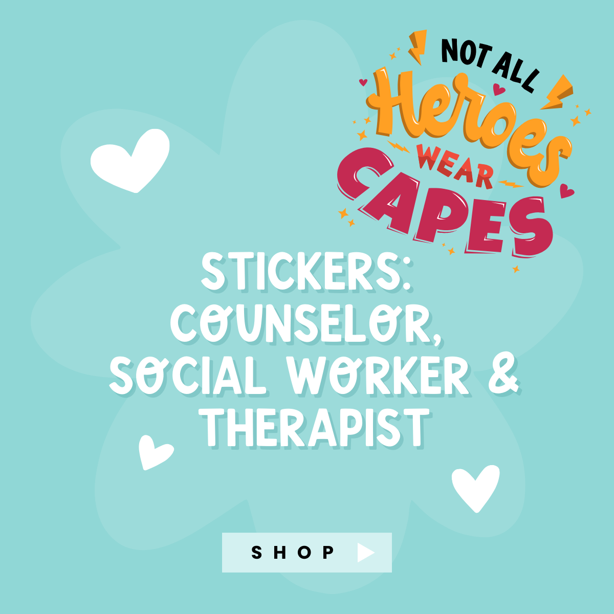 Stickers: Counselors, Social Workers & Therapists