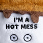 "I'm a Hot Mess" Cute S'mores Plushie