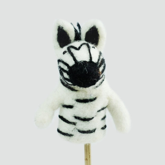 Jungle Jamboree Felt Finger Puppets (Choose Your Design)