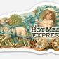 "Hot Mess Express" Funny Sticker