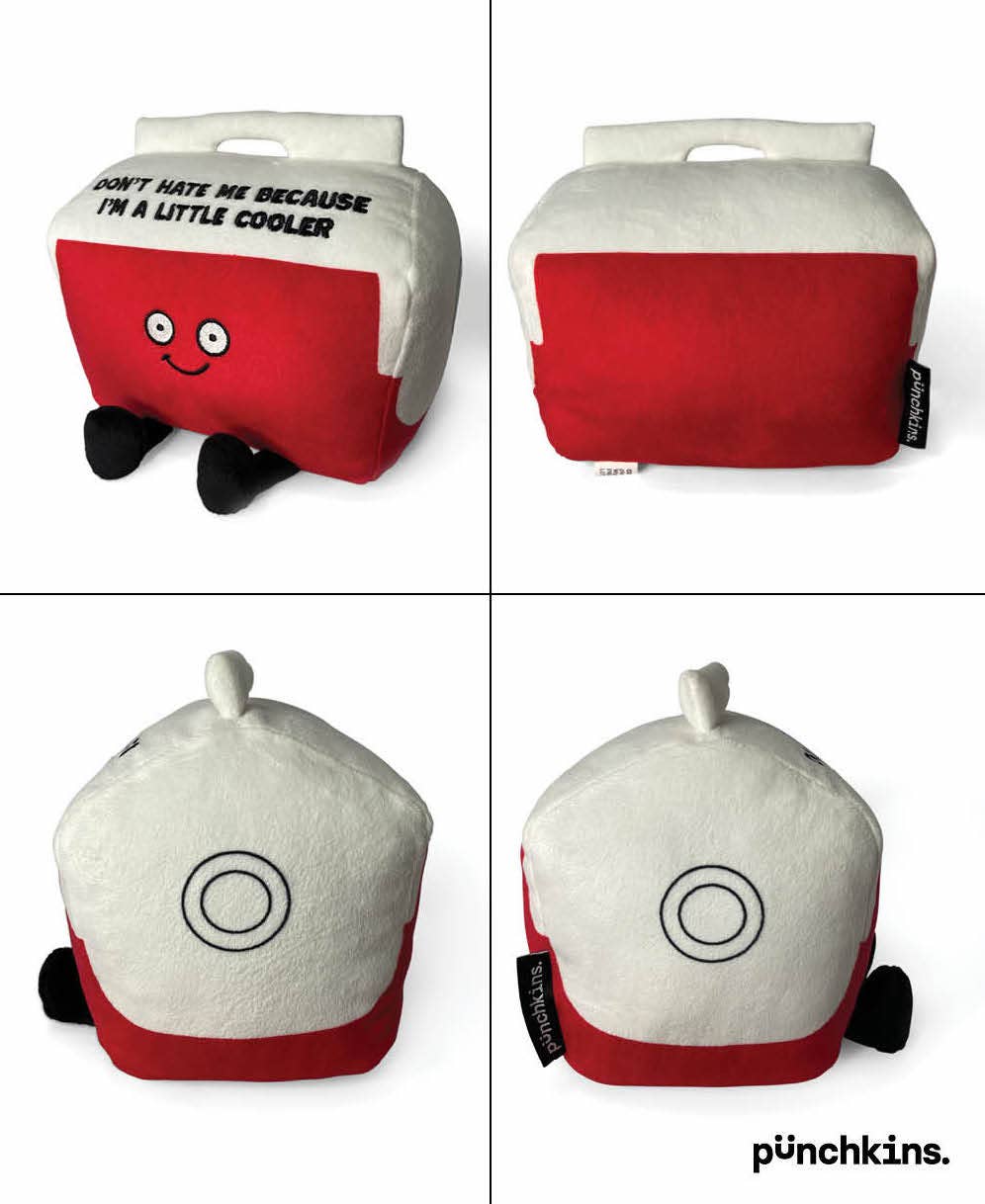 "Don't Hate Me Because I'm A Little Cooler", Funny Cooler Plushie