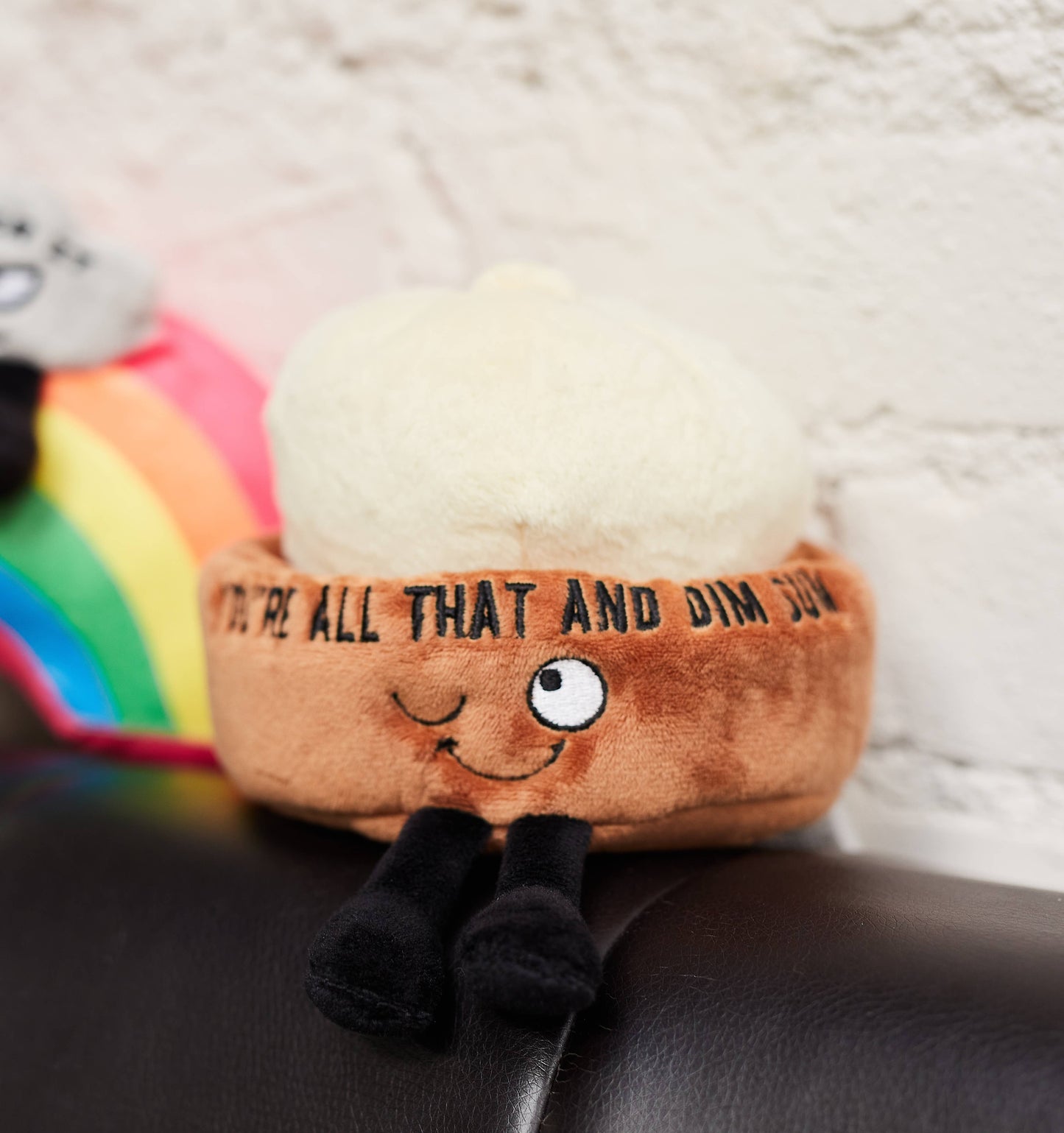 "You're All That & Dim Sum" Novelty Plush Dim Sum"