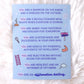 Positive Reminders Magnets in Sky Blue