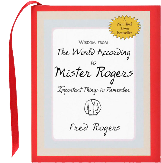 Wisdom From The World According To Mister Rogers Mini Book