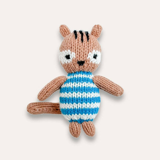 Carlton the Squirrel: I Help you With Worry / Handmade Pocket Pal" with Affirmation Card