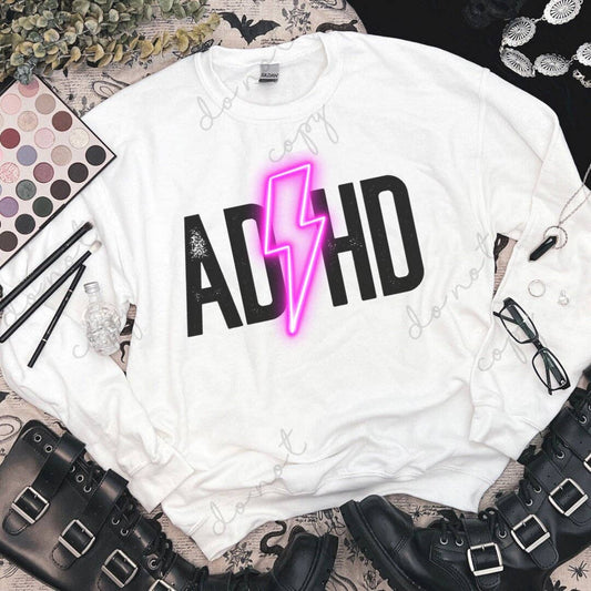 ADHD Oversized Graphic Tee
