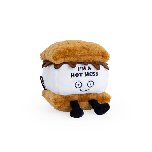 "I'm a Hot Mess" Cute S'mores Plushie