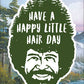 Bob Ross- Happy Hair Day 2.5" x 3.5" Flat Magnet