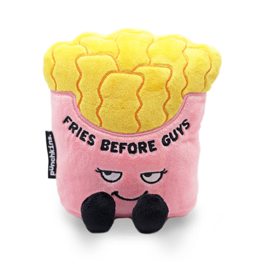 Cute Fries Plushie "Fries Before Guys"