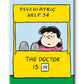 Peanuts - Lucy Doctor 2.5" x 3.5" Flat Magnet