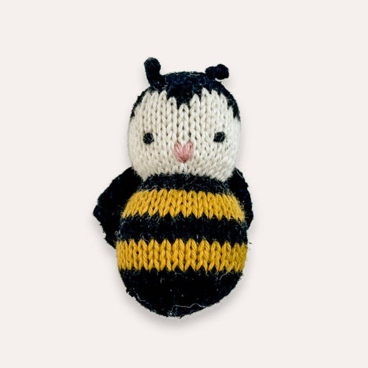 Lorenzo the Bee: I Help You Have Courage / Handmade Pocket Pal with Affirmation Card